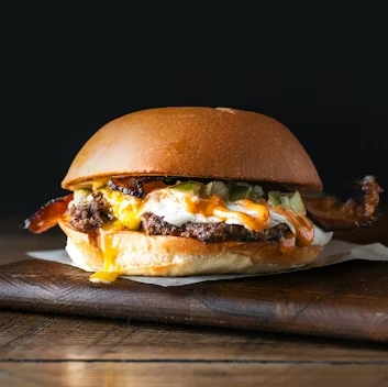 Pressed Cafe BREAKFAST SMASH BURGER Price, Nutrition, Allergen BREAKFAST SMASH BURGER