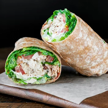 CHICKEN CAESAR CLUB WRAP