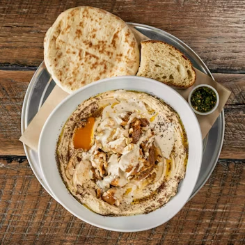 CHICKEN HUMMUS BOWL