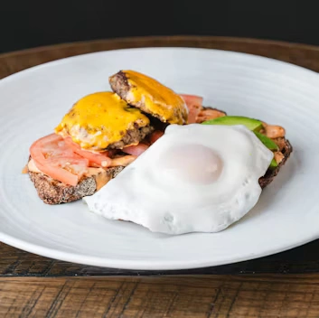 CROSSROADS KEBAB, EGG & CHEESE