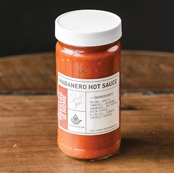 HABANERO HOT SAUCE (6 oz G&G)
