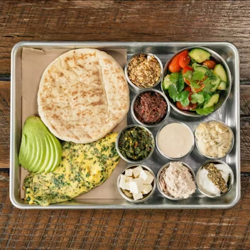 ISRAELI BREAKFAST PLATE