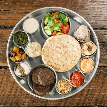 JERUSALEM MEZZE PLATE