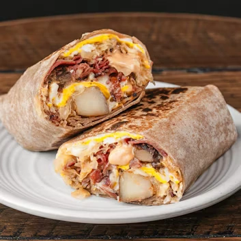 LUCK OF THE IRISH BREAKFAST BURRITO
