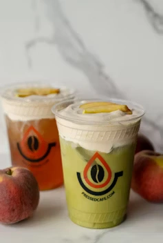 PEACHES & CREAM MATCHA