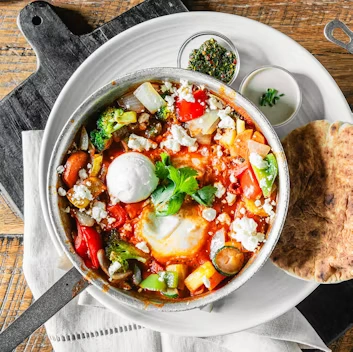ROASTED VEGETABLE SHAKSHUKA
