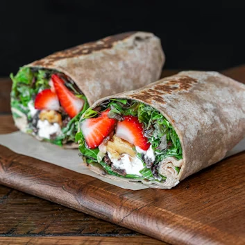 STRAWBERRY GOAT CHEESE WRAP