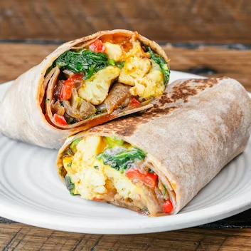 VEGAN SOUTHWEST BREAKFAST BURRITO