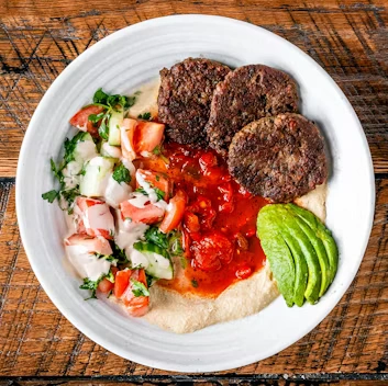 VEGAN YALLA HUMMUS BOWL